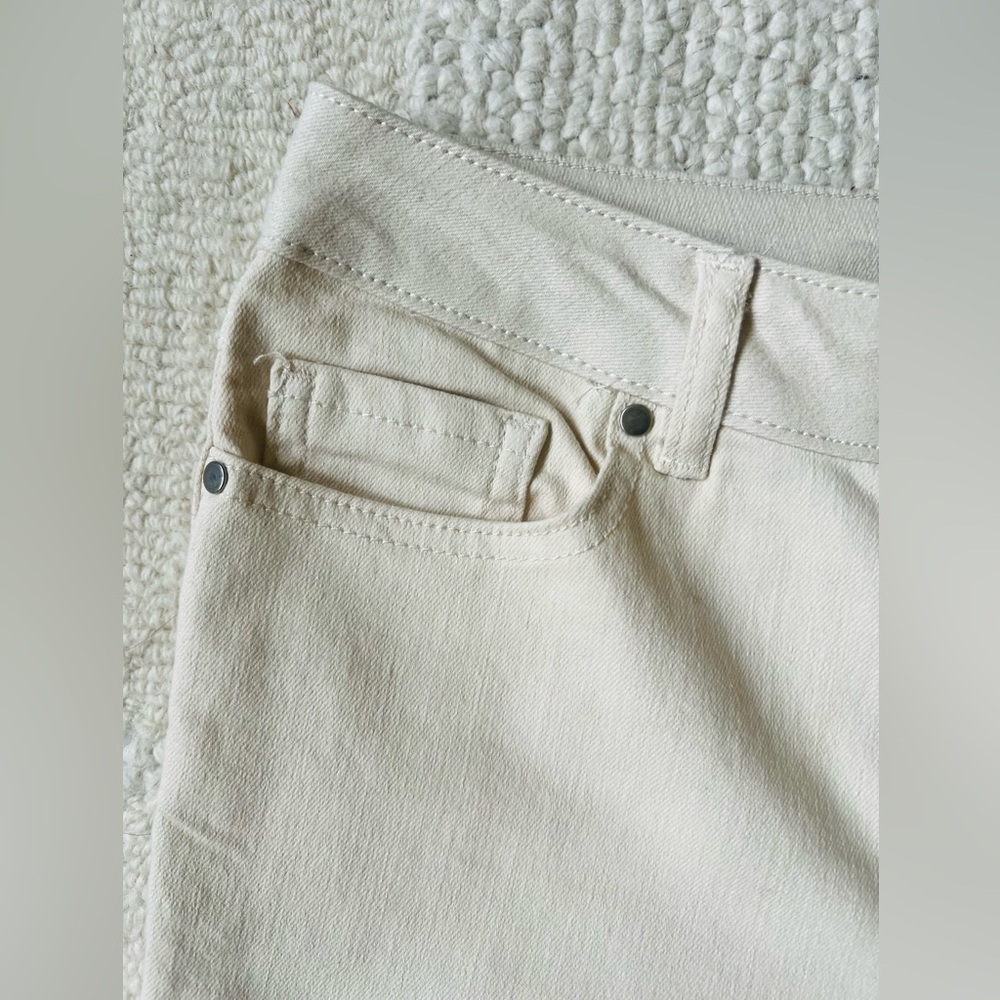 d. Jeans Skinny Cream ECRU Stretch Denim Jeans Women's Size 4 - Picture 10 of 10